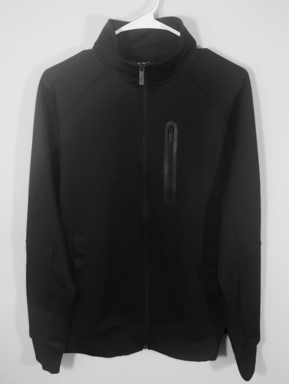 CSG Sports Gear Full Zip Black Track Jacket Men's Size Small